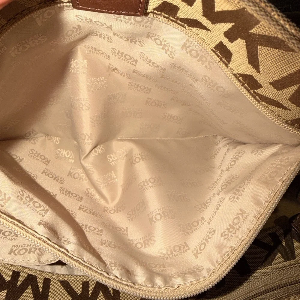 Michael Kors Canvas Jet Set Travel tote bag
